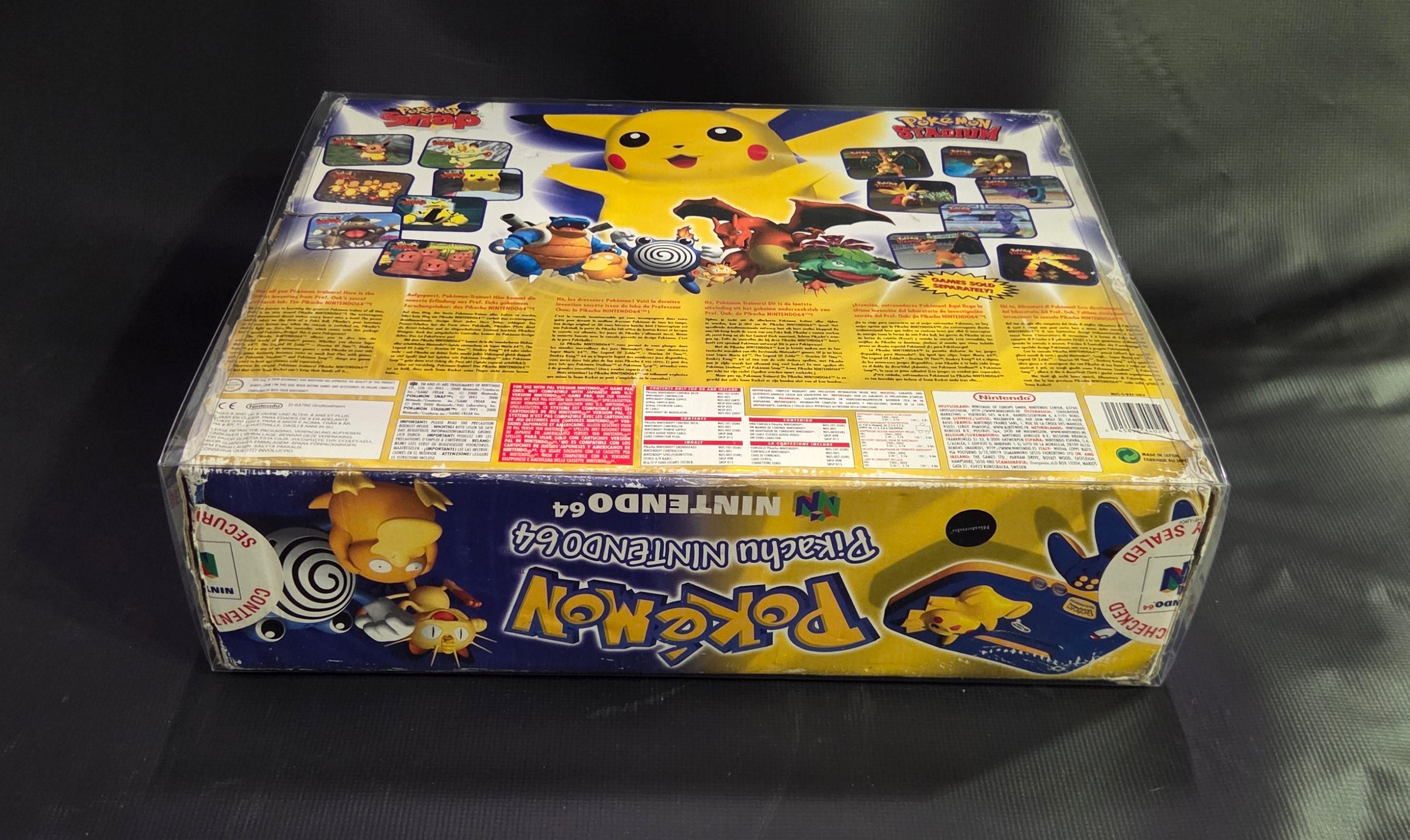 Nintendo 64 Pikachu (ENG) Console Box Protector