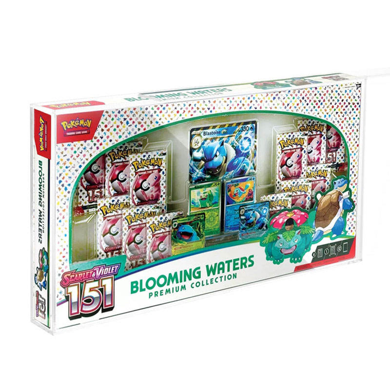 Pokemon 151 Blooming Waters Acrylic Display Case
