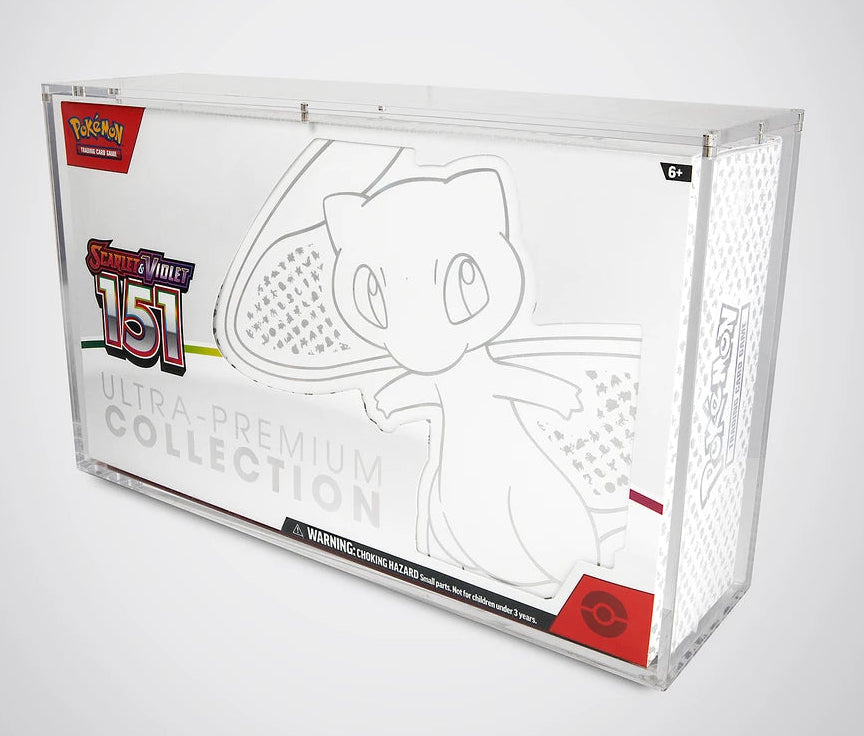 Pokemon 151 UPC Acrylic Display Case