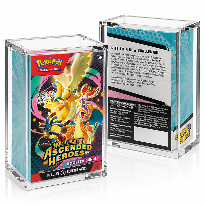 Pokemon Booster Bundle (ENG) New Large Acrylic Display Case