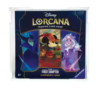 Disney Lorcana First Chapter Booster Box Acrylic Display Case
