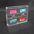Nintendo Game Boy Advance 4 Slot Cartridge Acrylic Display Case