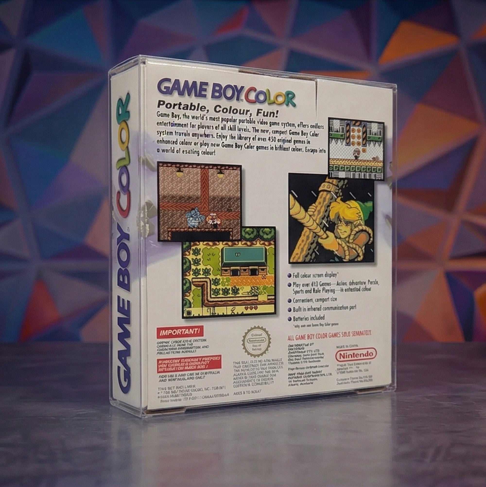 Gameboy Color (PAL) Console Box Protector