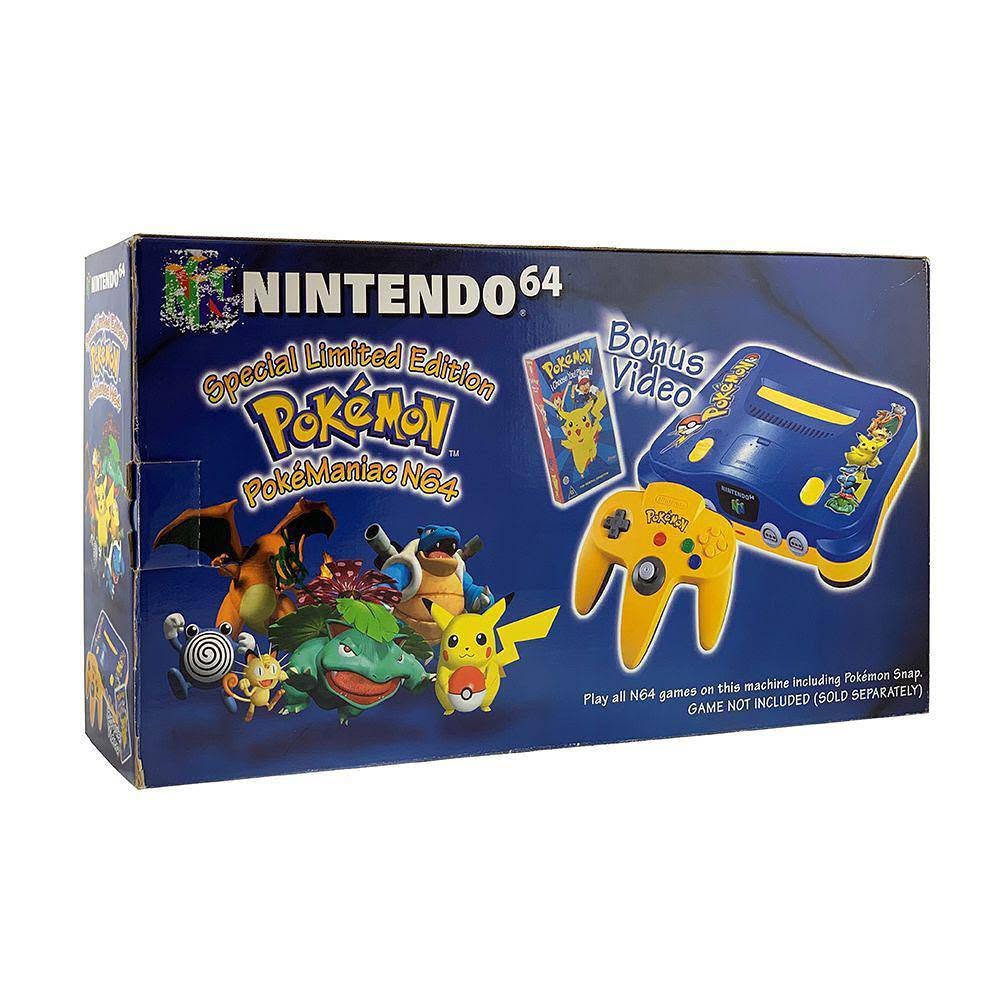 Nintendo 64 PokeManiac Special Limited Edition (PAL) Box Protector