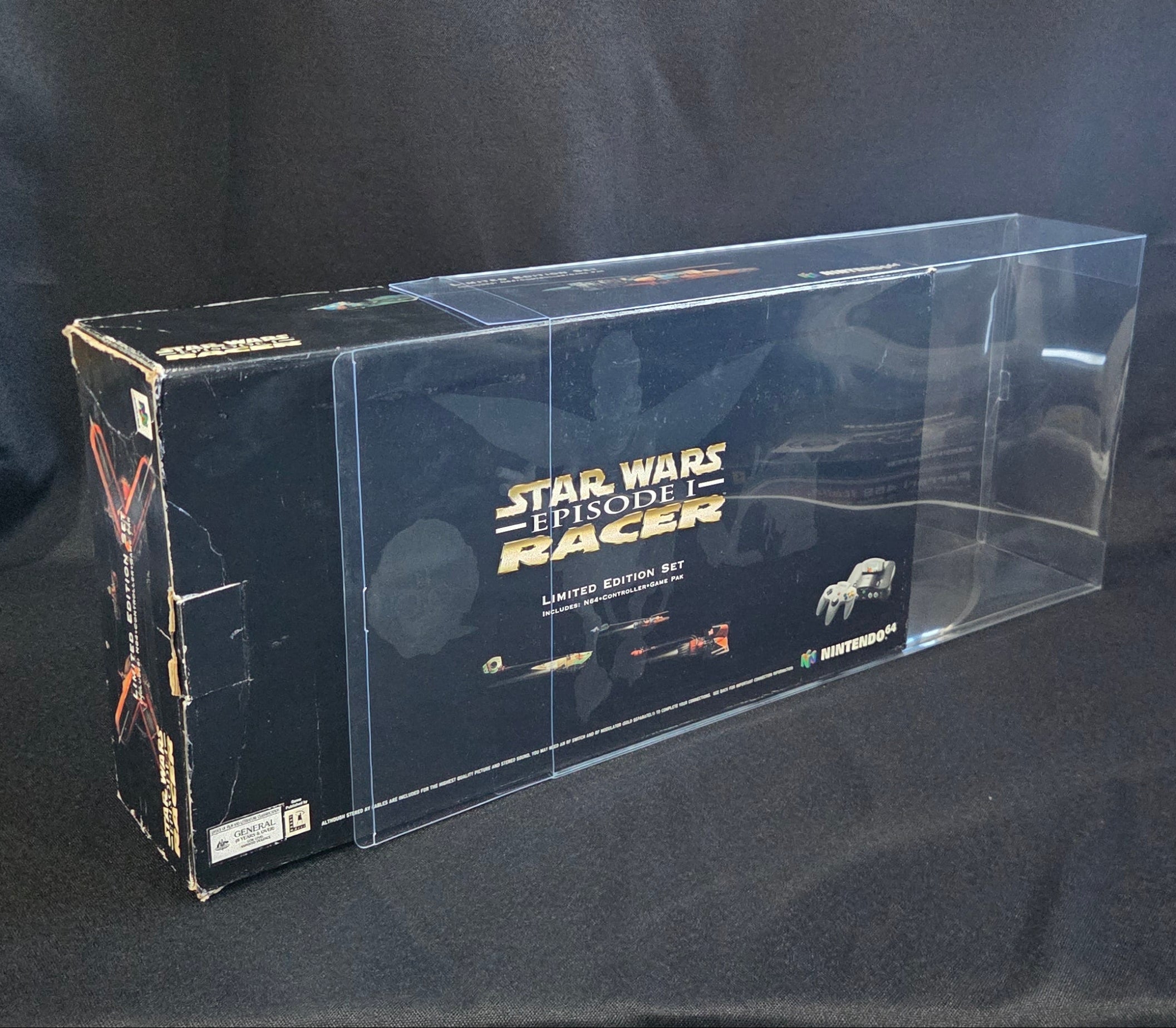 Nintendo 64 Star Wars Episode 1 Racer Limited Edition Set Box Protector