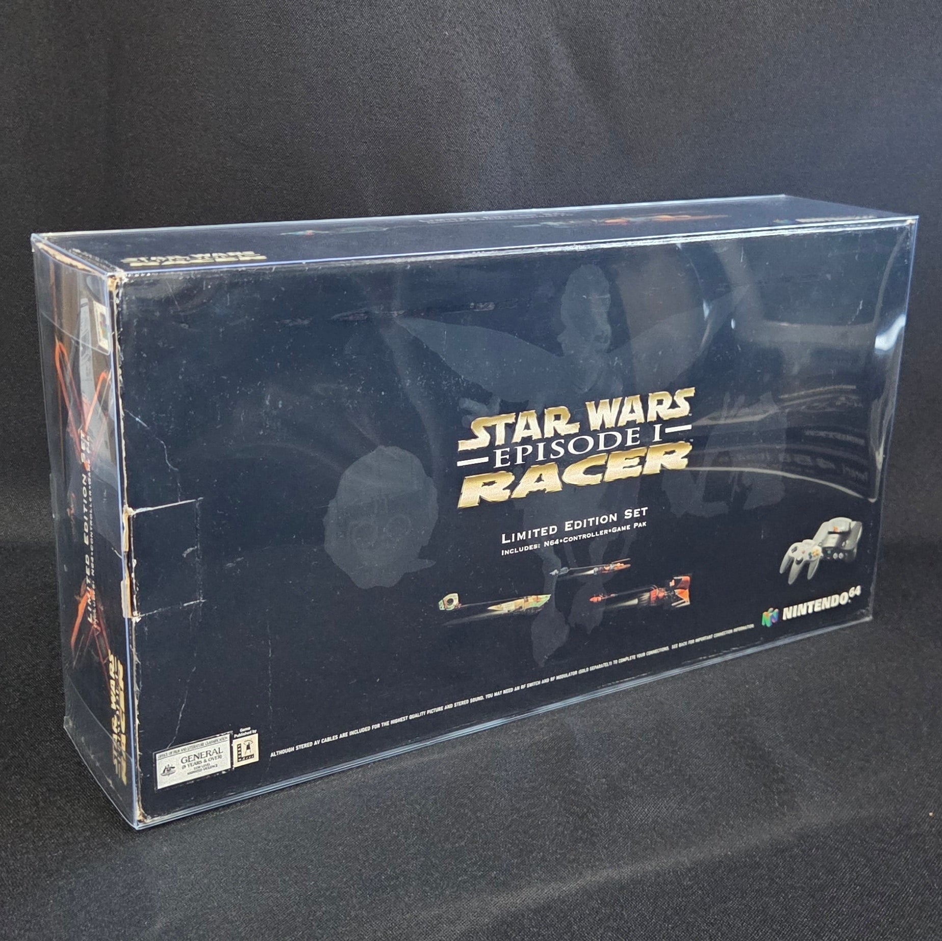 Nintendo 64 Star Wars Episode 1 Racer Limited Edition Set Box Protector