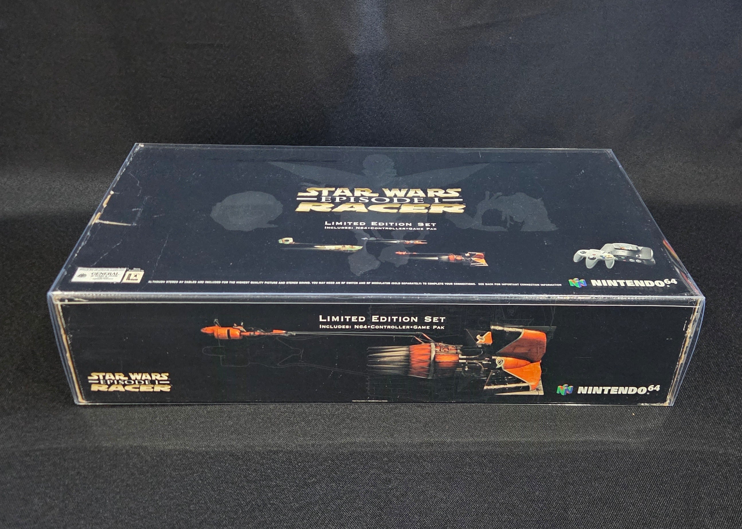 Nintendo 64 Star Wars Episode 1 Racer Limited Edition Set Box Protector