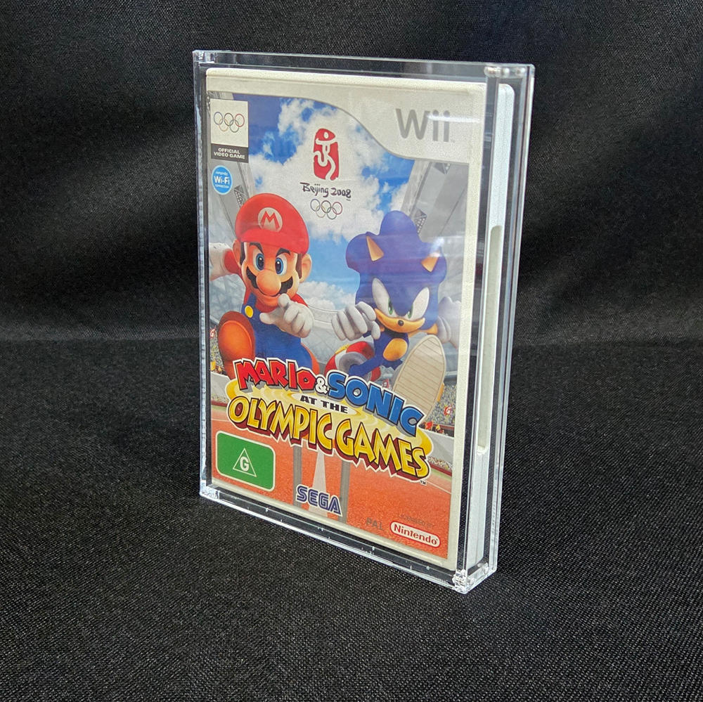 Nintendo Wii Game Case Acrylic Display Case