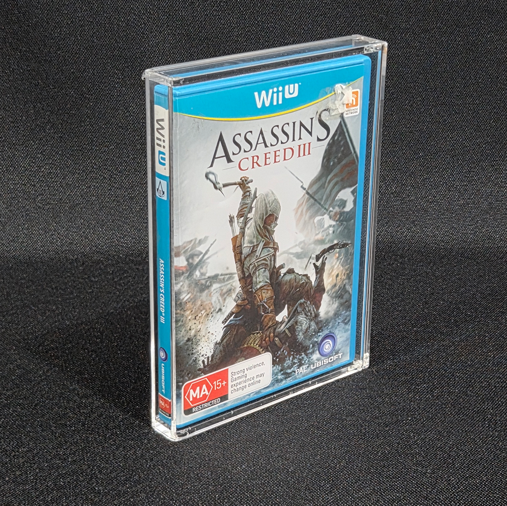 Nintendo Wii U Game Case Acrylic Display Case