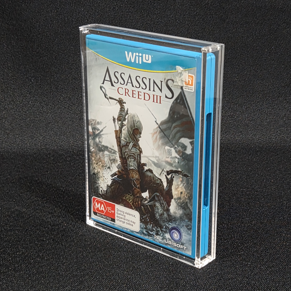 Nintendo Wii U Game Case Acrylic Display Case