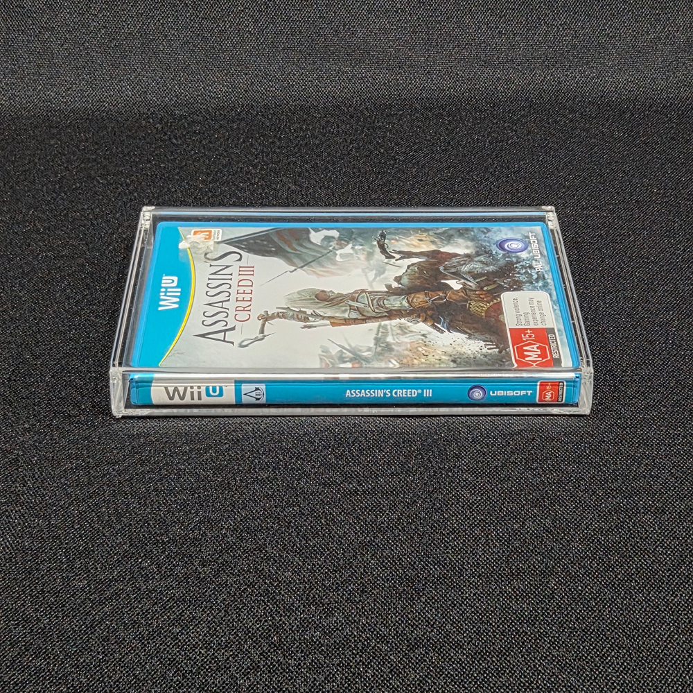 Nintendo Wii U Game Case Acrylic Display Case
