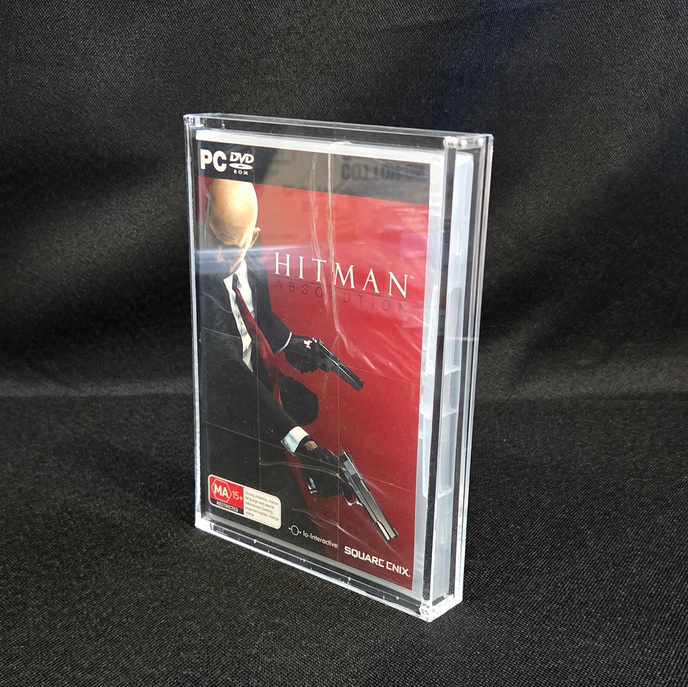 PC DVD Disc Case Acrylic Display Case