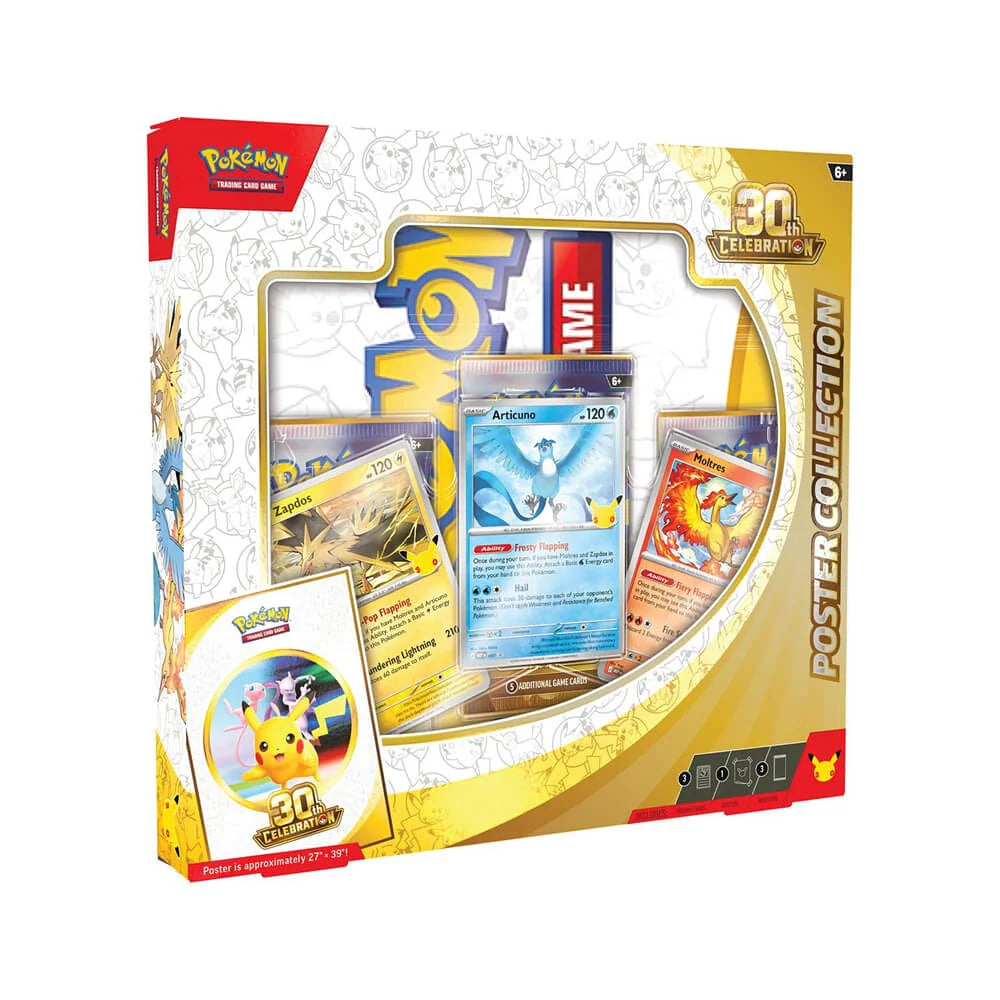Pokemon 30th Celebrations Poster Collection Box Protector