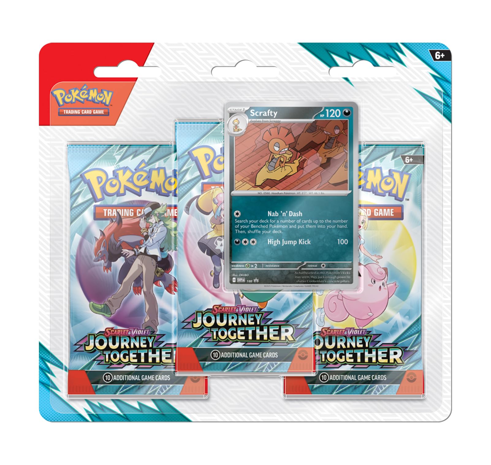 Pokemon Generic 3-Pack Blister Pack Protector