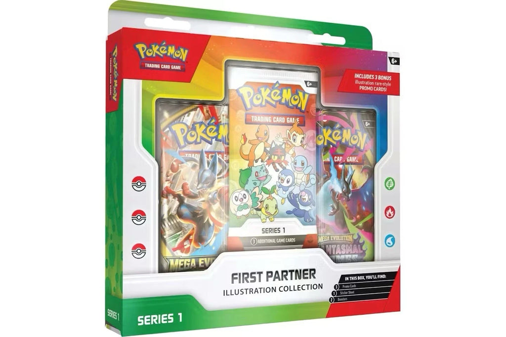 Pokemon First Partner Illustration Collection Box Protector