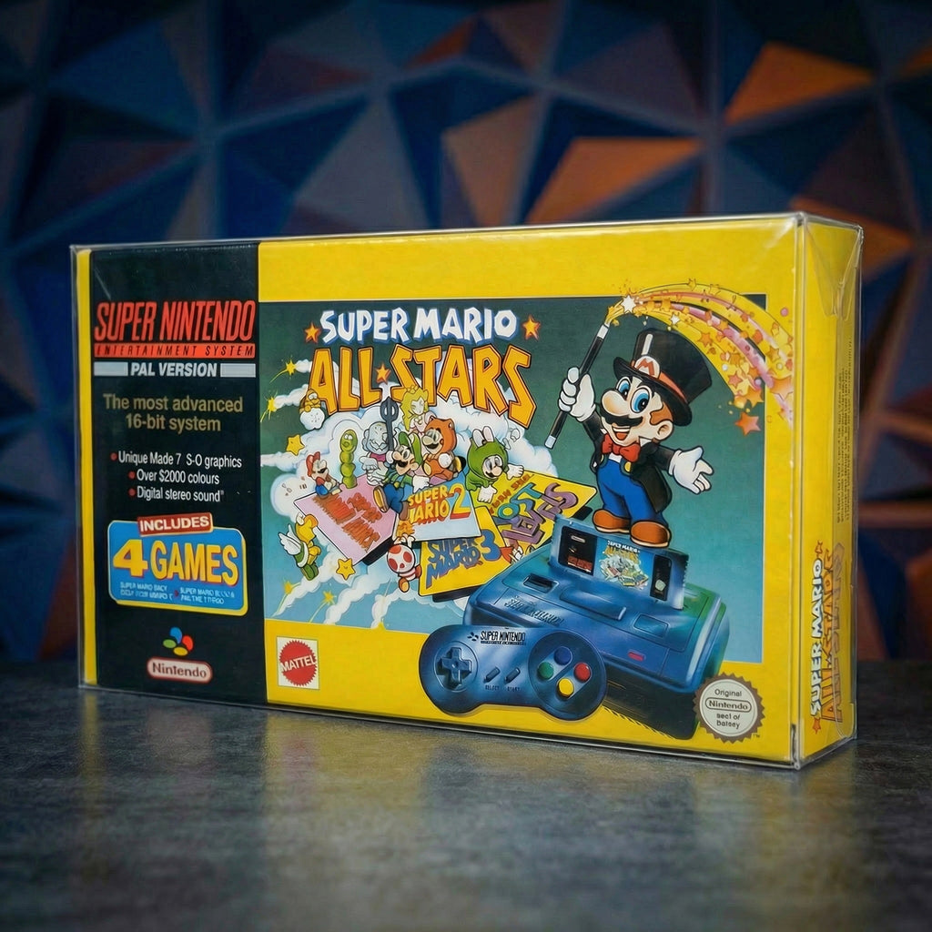 Super Nintendo Mario All Stars (PAL) Console Box Protector