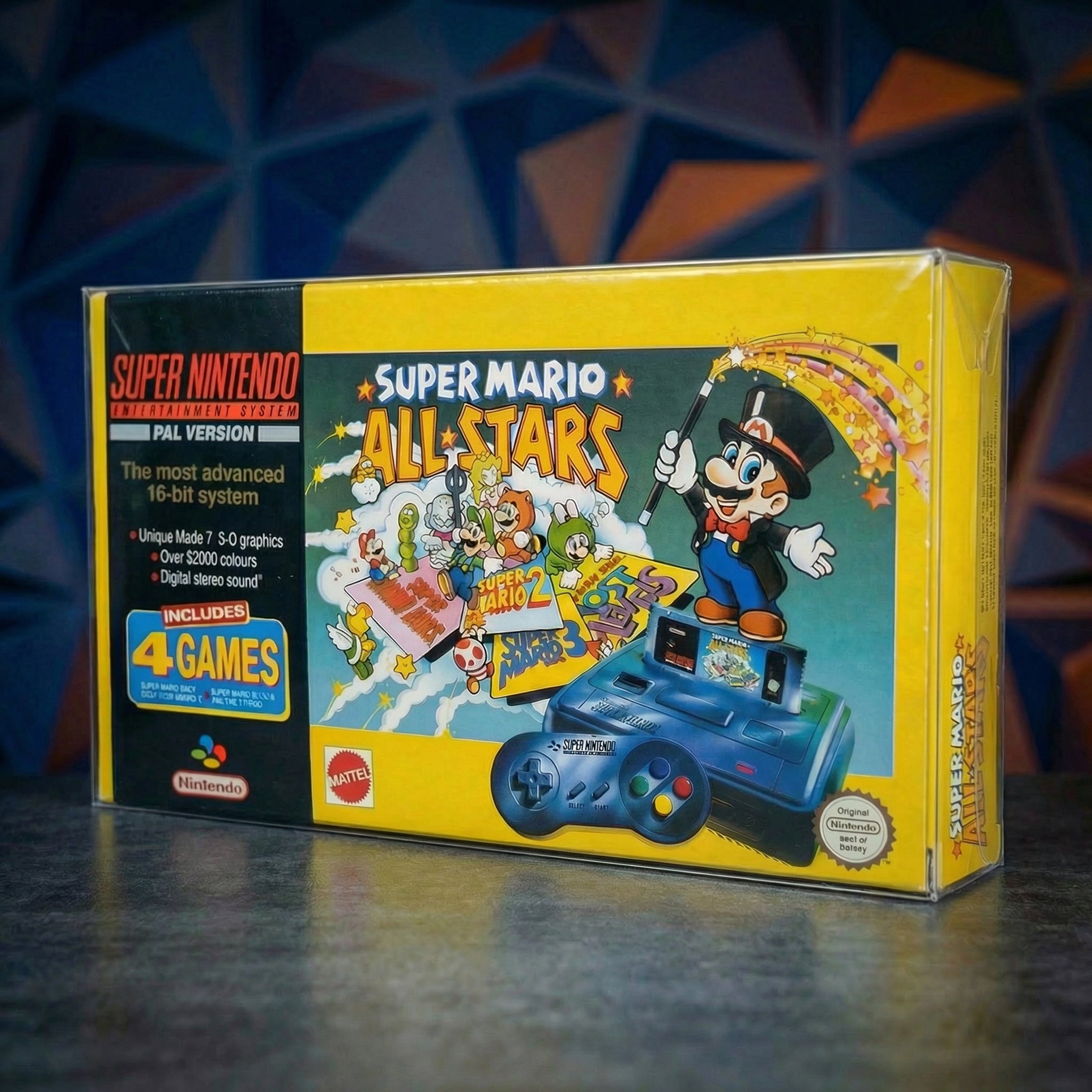 Super Nintendo Mario All Stars (PAL) Console Box Protector