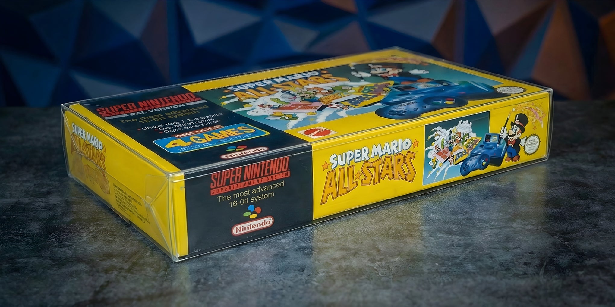 Super Nintendo Mario All Stars (PAL) Console Box Protector