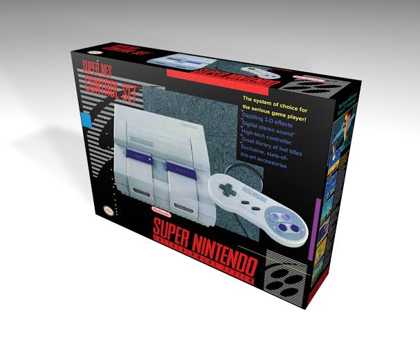 Super Nintendo Control Set (NTSC) Console Box Protector