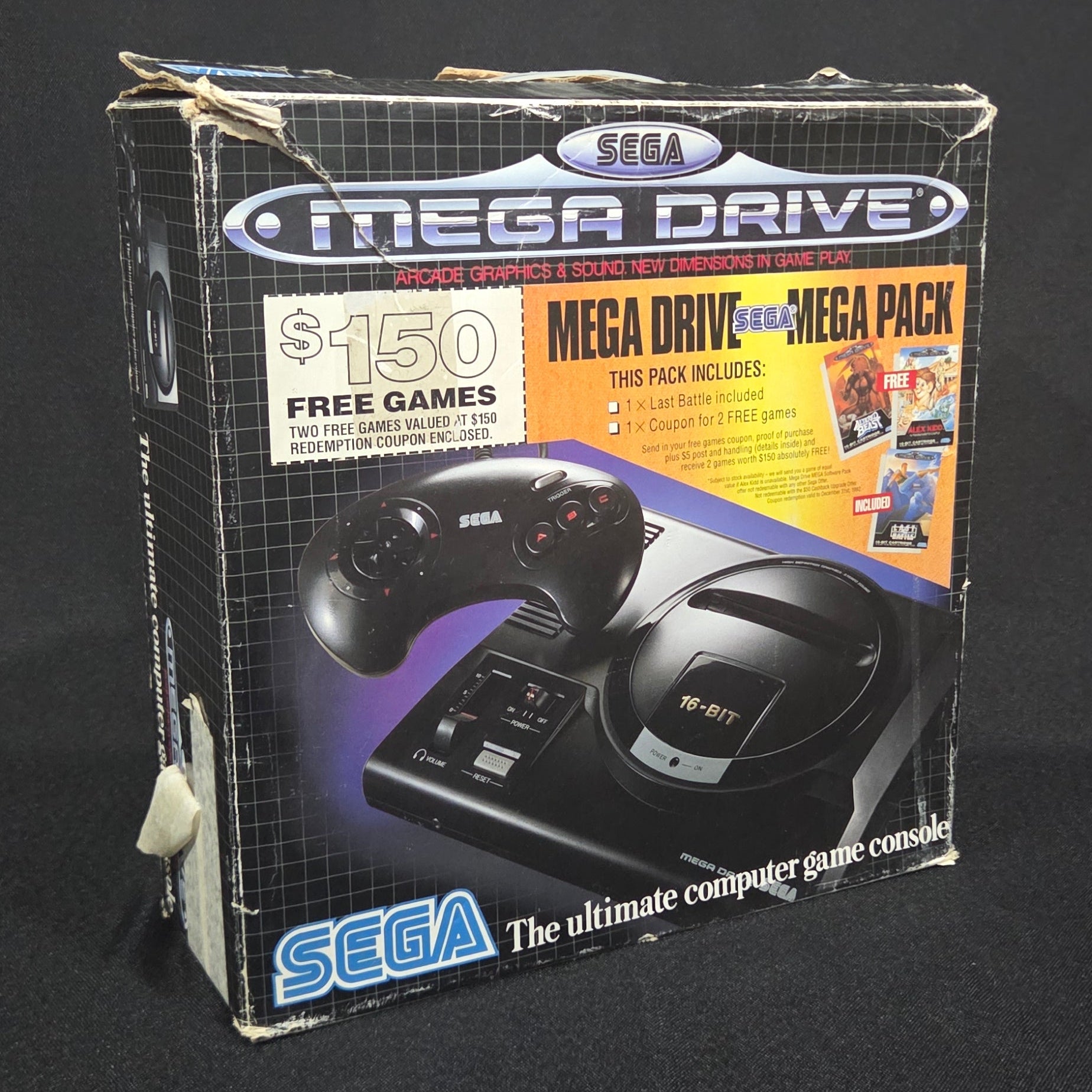Sega Mega Drive 1 (PAL) Mega Pack Box Protector