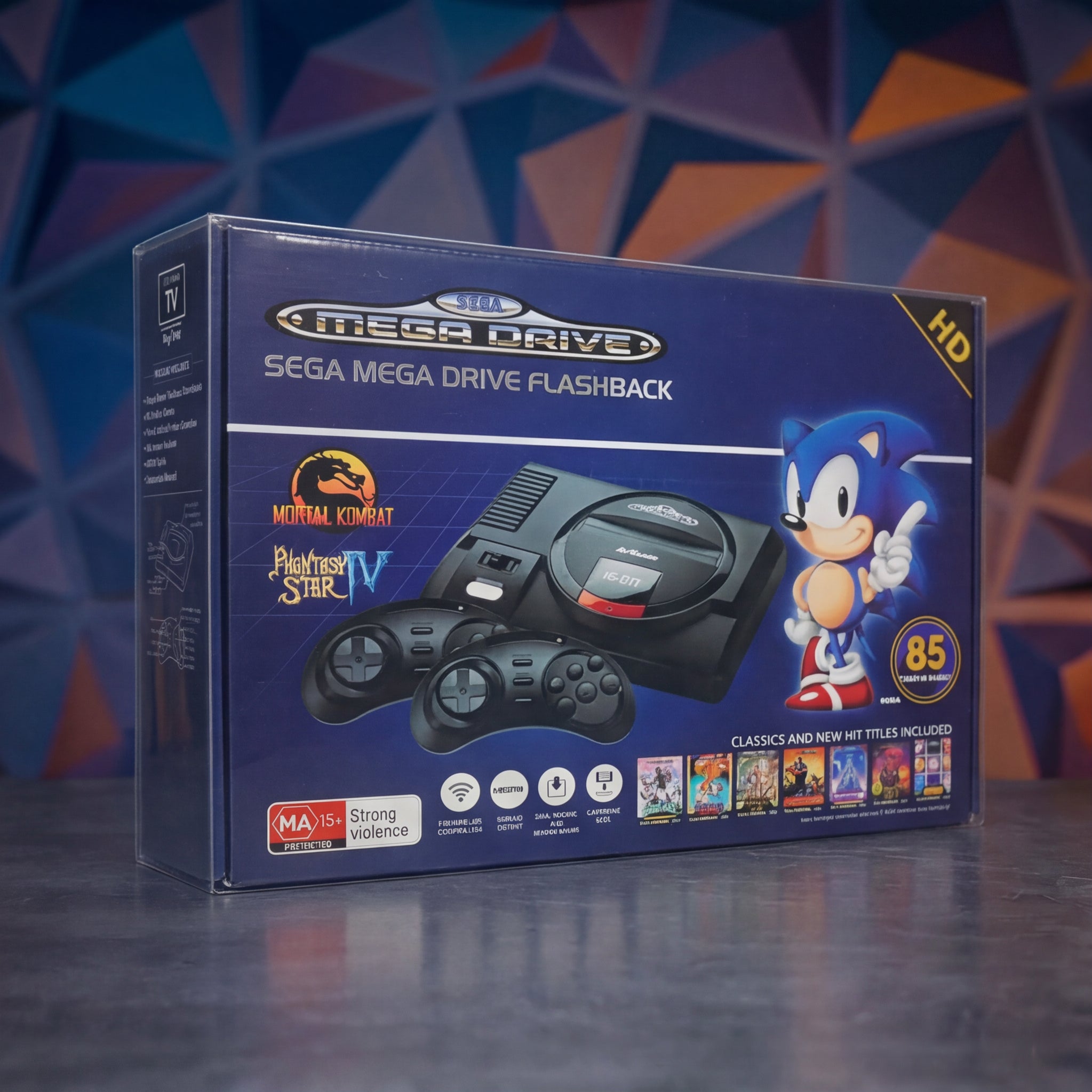Sega Mega Drive Flashback (PAL) Console Box Protector