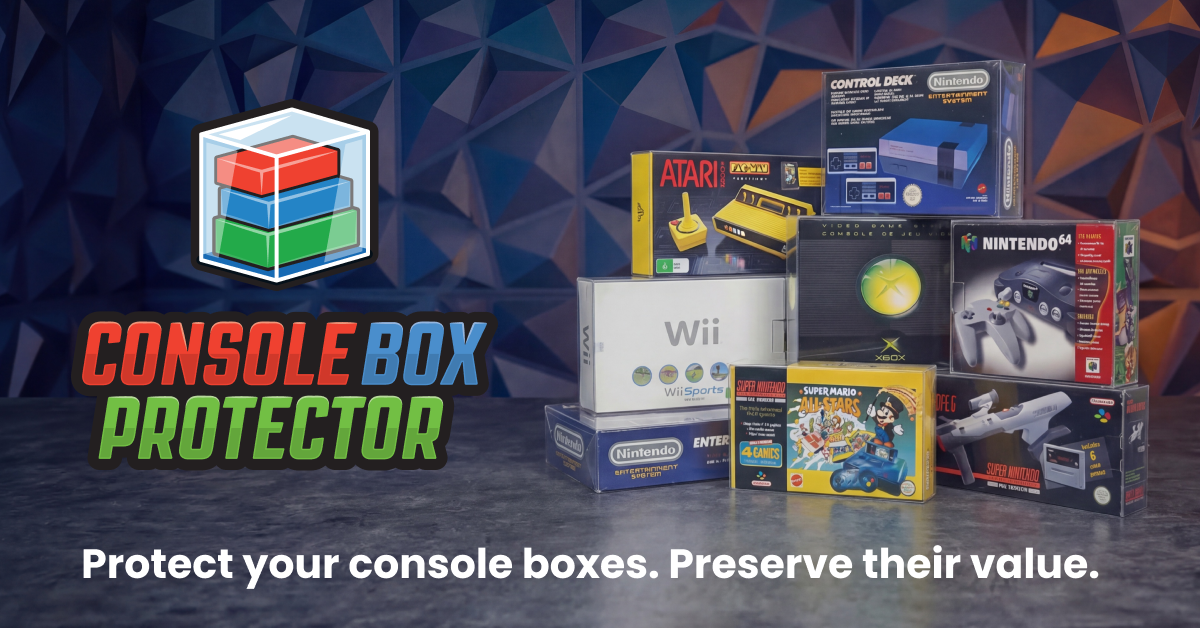 Premium Box Protectors for Consoles, Games & Pokémon – Console Box ...
