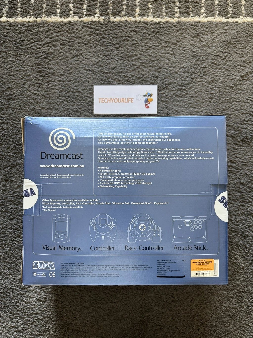 Sega Dreamcast (PAL) Console Box Protector