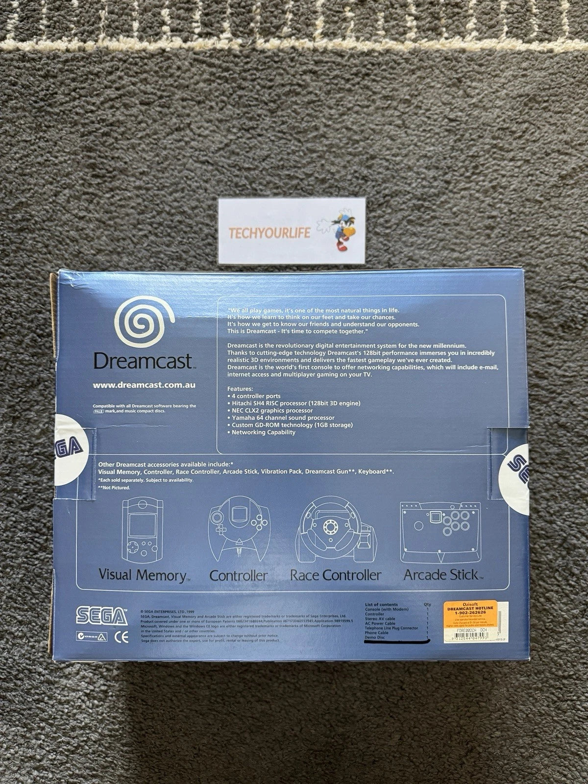 Sega Dreamcast (PAL) Console Box Protector