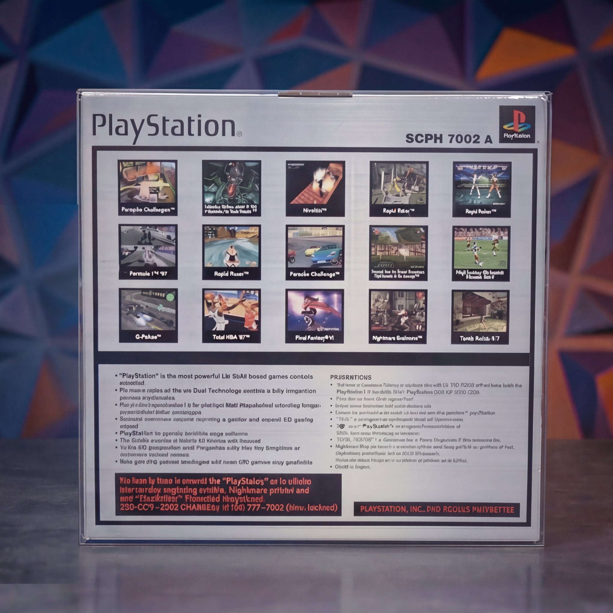 Sony PlayStation 1 Console Box Protector
