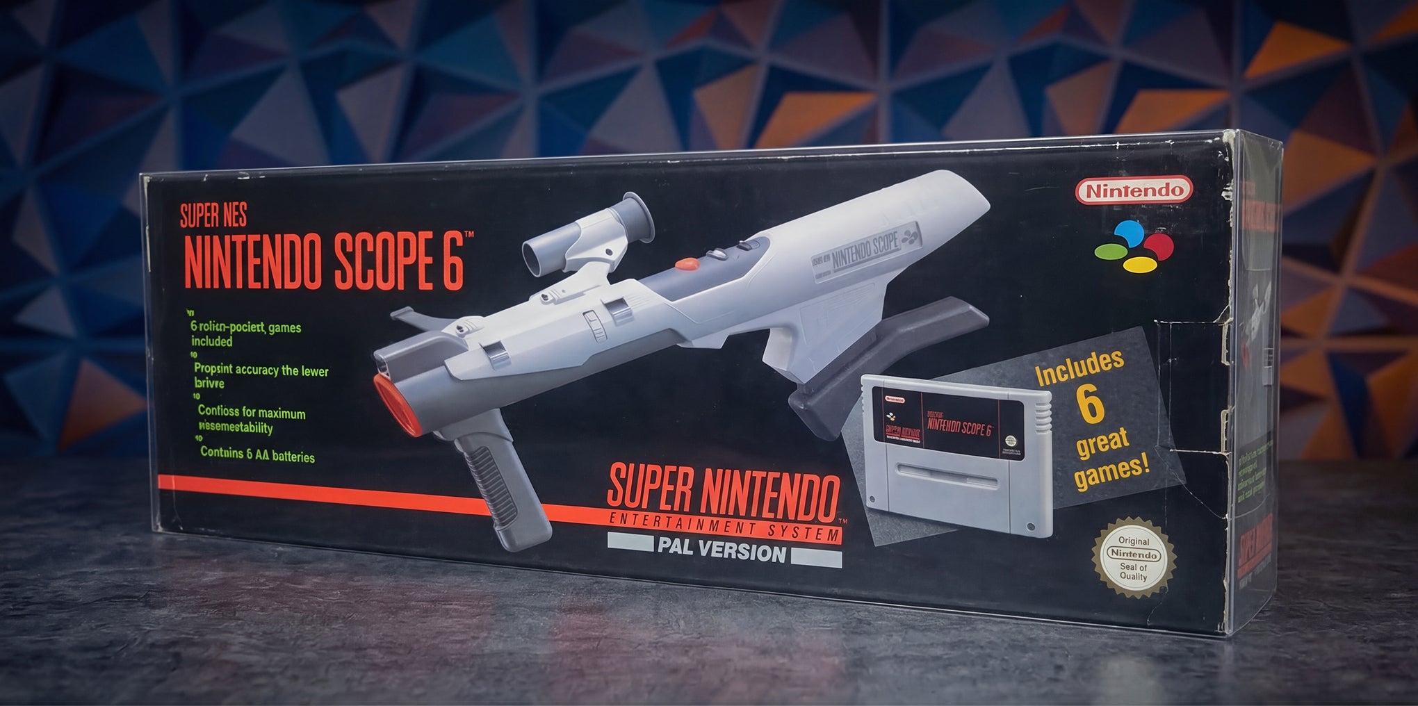 Super Nintendo Scope (PAL) Box Protector