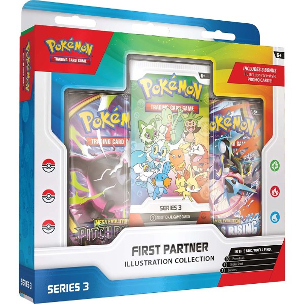 Pokemon First Partner Illustration Collection Box Protector