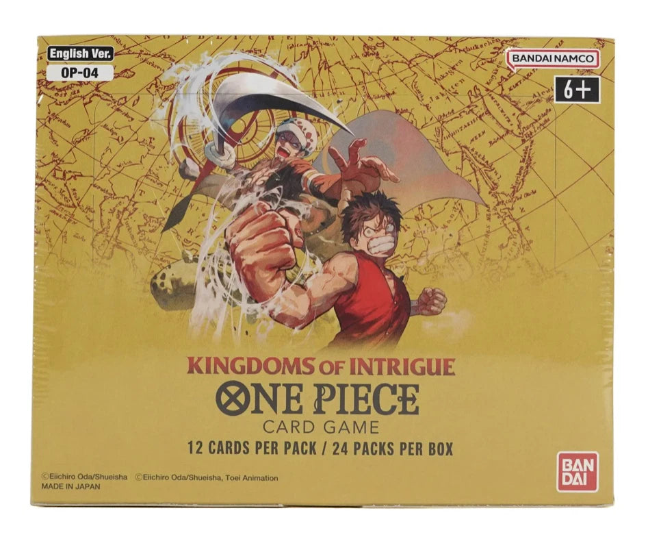 One Piece Booster Box (Eng) OP-04+ Acrylic Display Case
