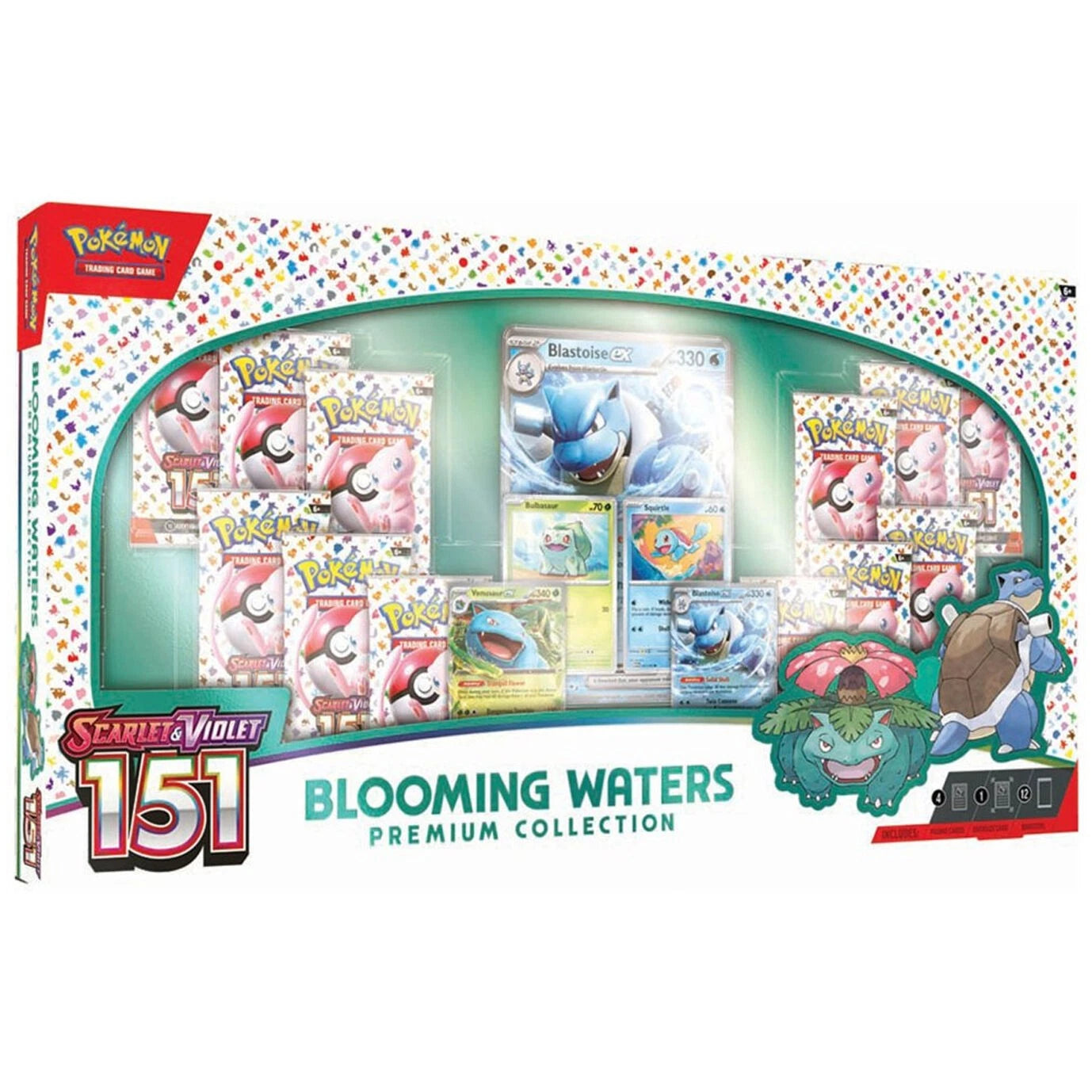 Pokemon 151 Blooming Waters Box Protector